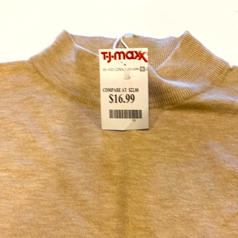 Brand New! Beige sweater.